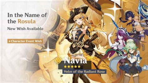 navia banner|Genshin Impact 4.8 Navia banner 4